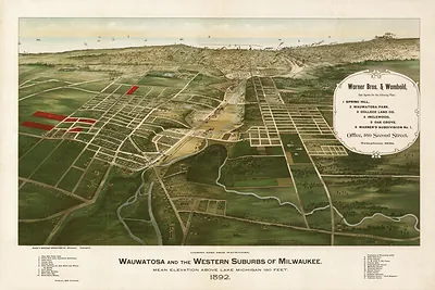 Wauwatose, Wisconsin, 1892