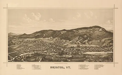 Bristol, Vermont, 1889