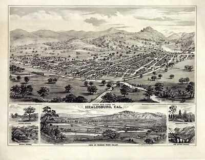 Healdsburg, California, 1876