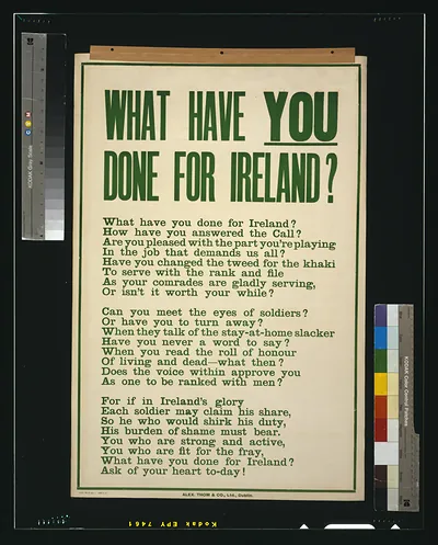 What have you done for Ireland? / Alex. Thom & Co., Ltd., Dublin.