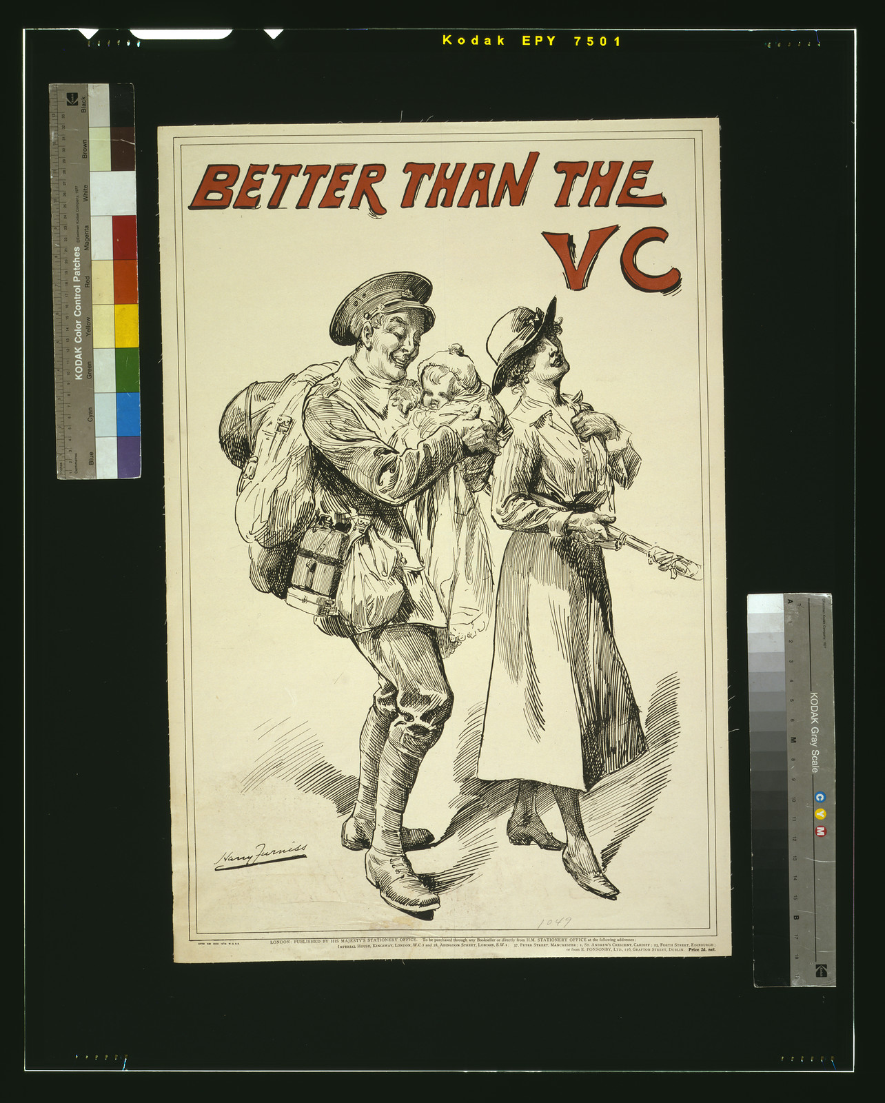 Better than the V.C. [i.e. Victoria Cross] / Harry Furniss., 1918 — vintage poster