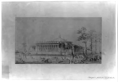 [Library of Congress, Washington, D.C. Perspective rendering]