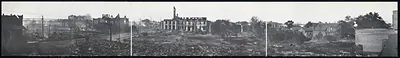 Burned Lake Charles, Louisiana, 1910