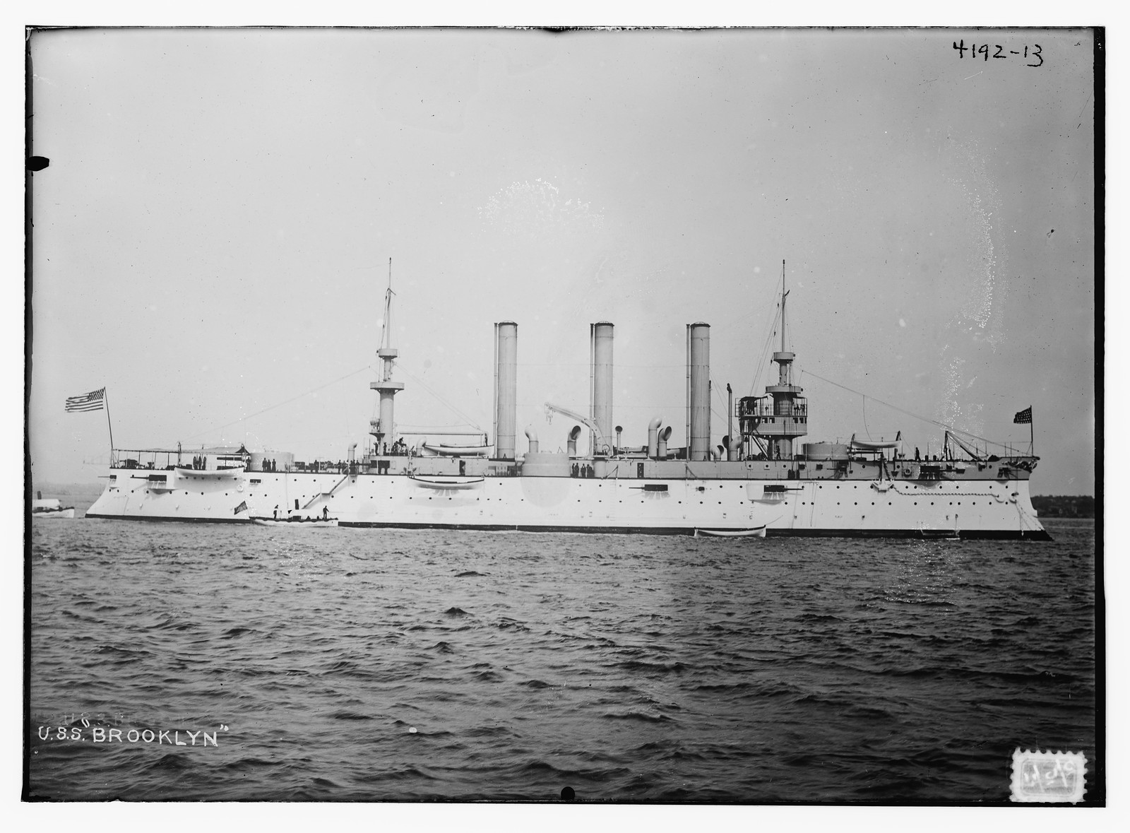 USS BROOKLYN, n/a — historic photograph