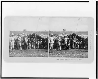 Cuban soldiers, Guanabacoa, Cuba