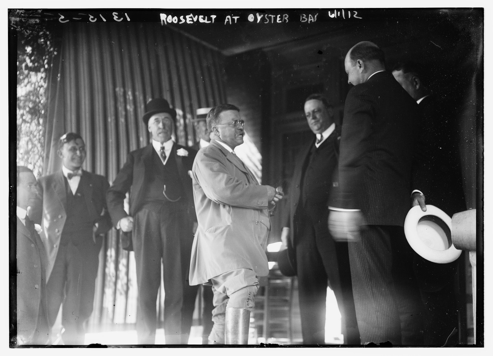 Roosevelt at Oyster Bay, 1912 — historic photograph