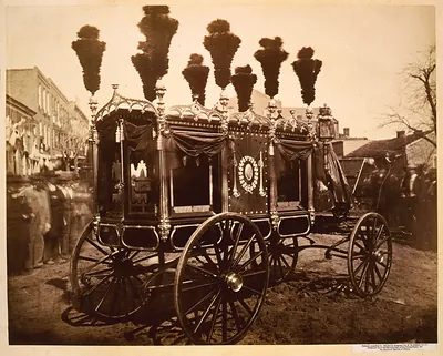 President Abraham Lincoln's Hearse, Springfield
