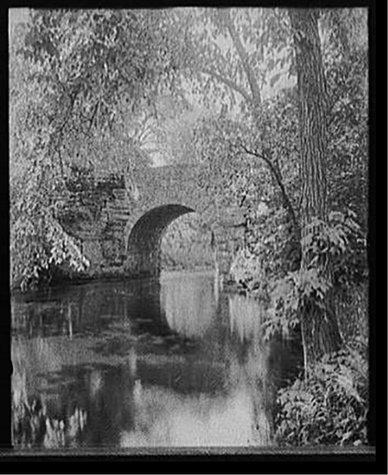 [Stone arch bridge, South Hadley, Mass.], [between 1900 and 1910] — historic photograph