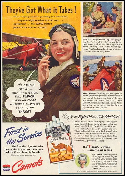They've Got What it Takes! Camel cigarettes advertisement