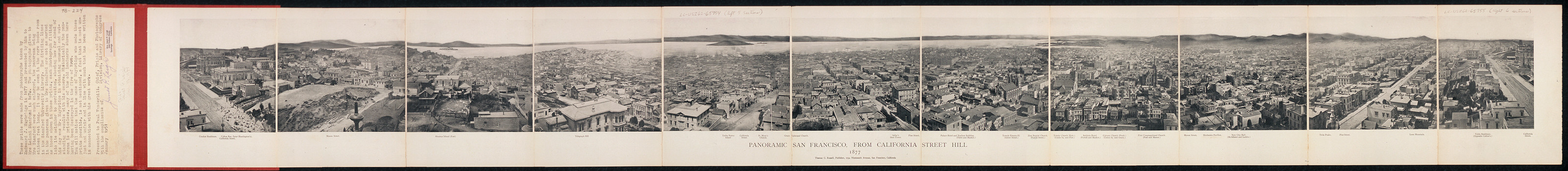 San Francisco, California, 1877, 1877 — historic image