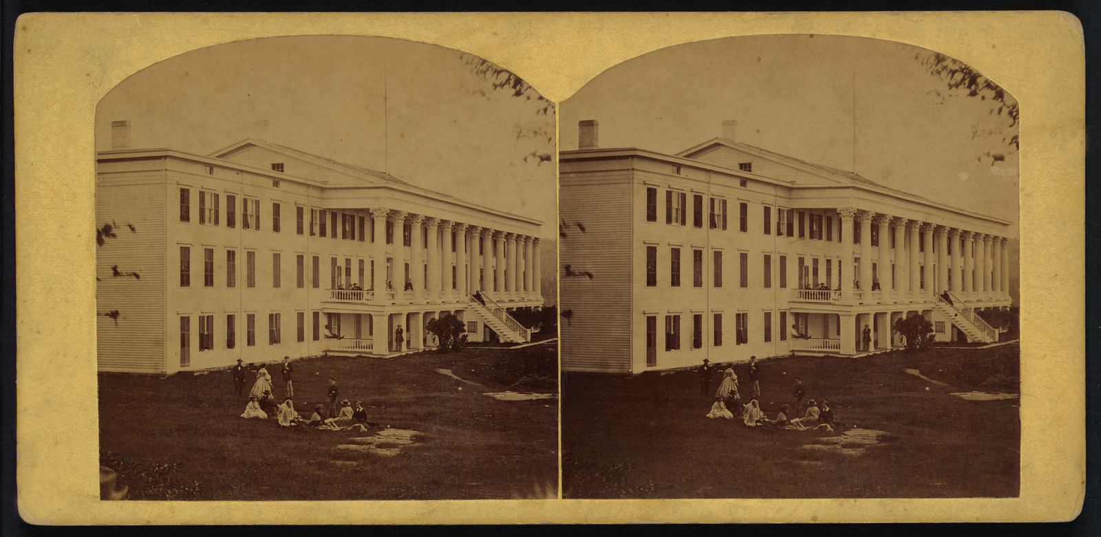 Mountain House Catskill, 1861 — historic photograph