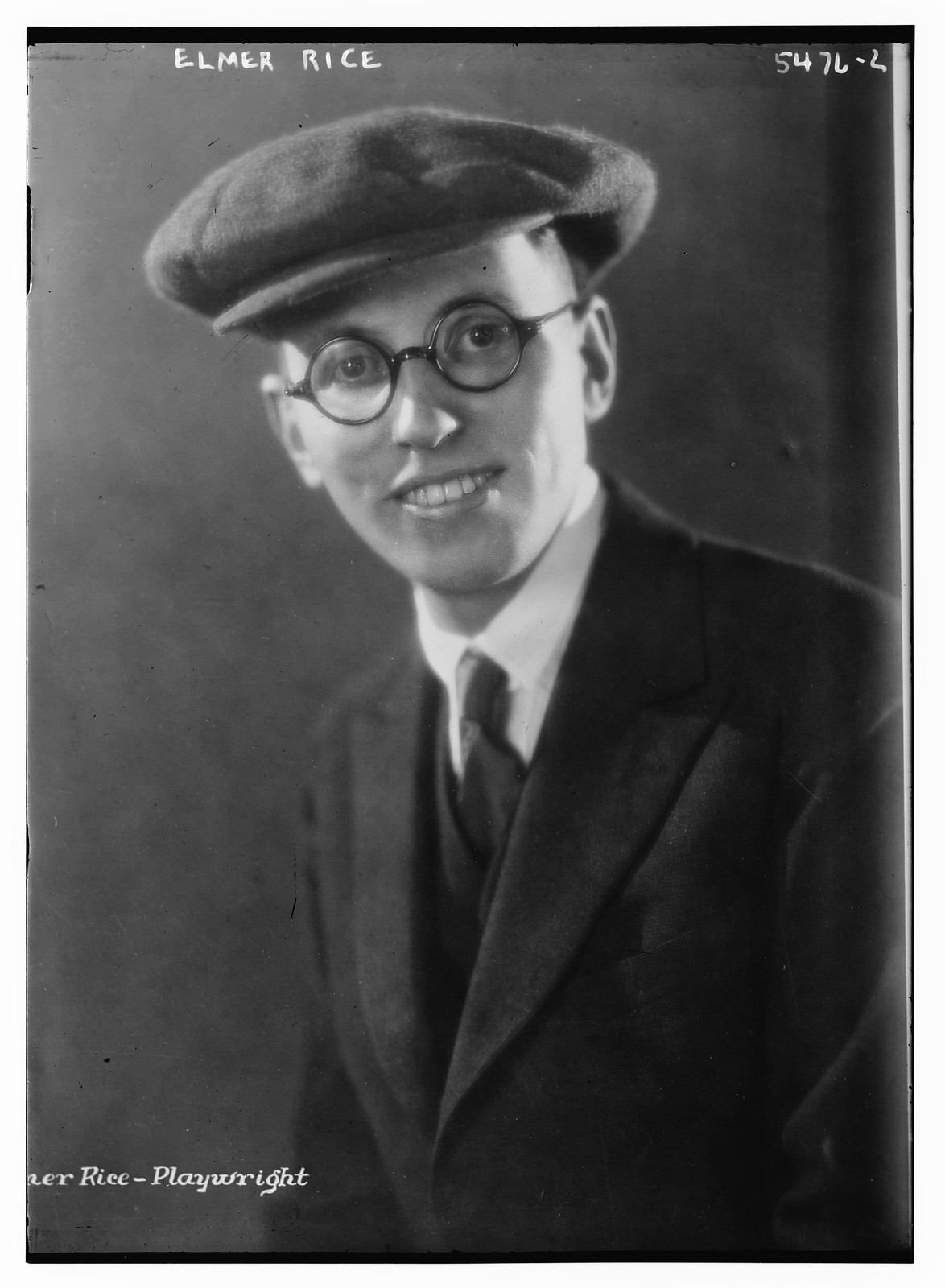Elmer Rice, n/a — historic photograph
