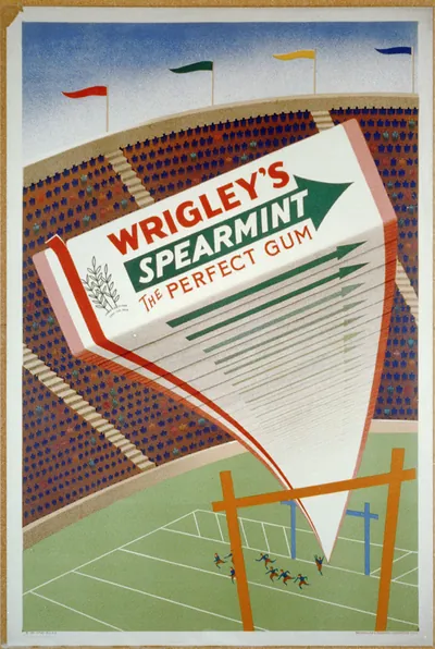 Wrigley's Spearmint the perfect gum / McCandlish Lithograph Corporation.
