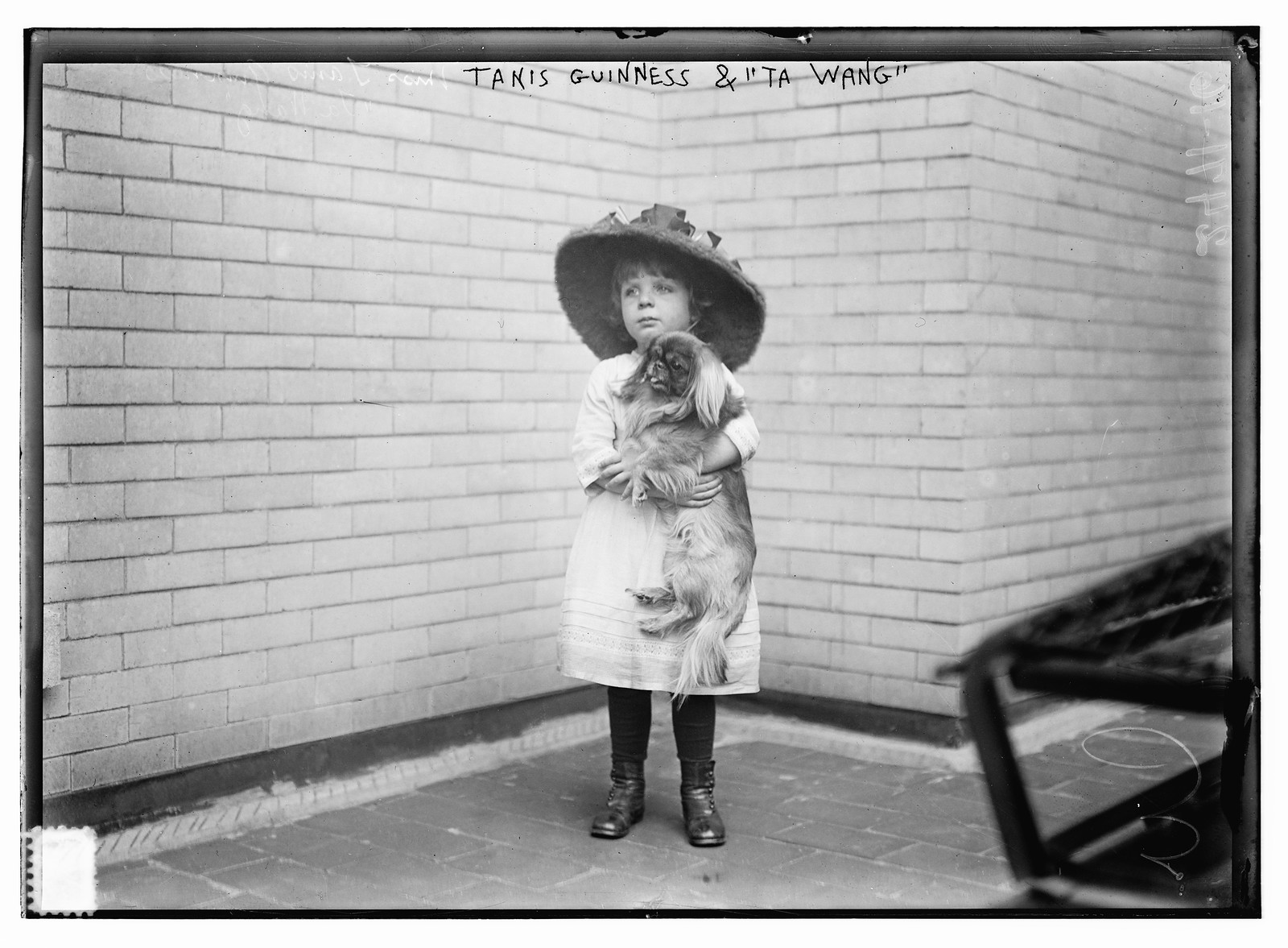 Tanis Guinness & "Ta Wang", n/a — historic photograph