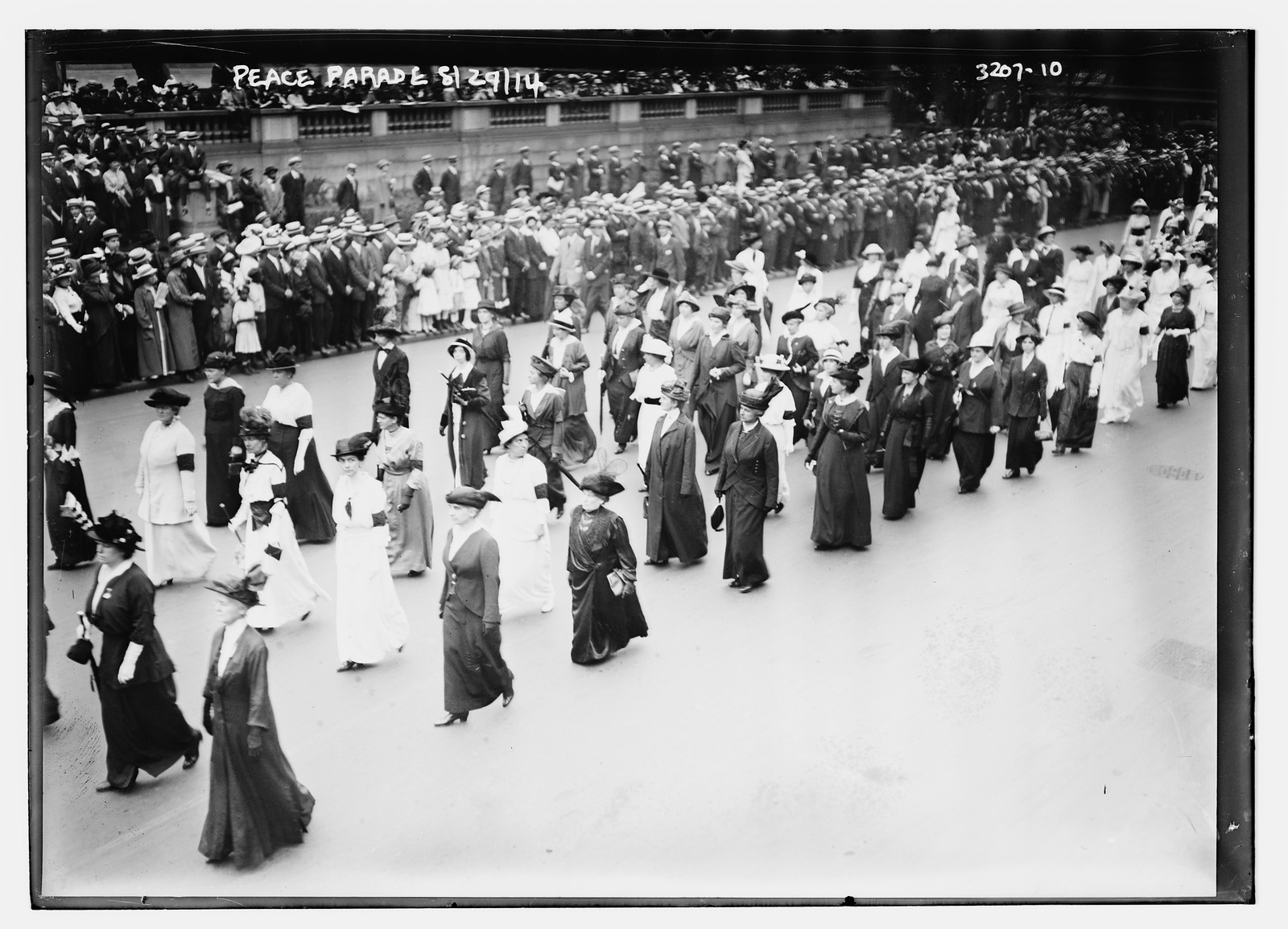 8/29/14 Peace Parade, 8/29/14. — historic photograph