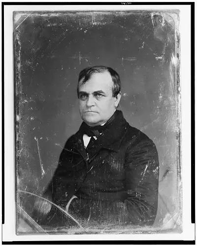 [Unidentified man, probably Thomas Wilson Dorr, head-and-shoulders portrait, facing front]