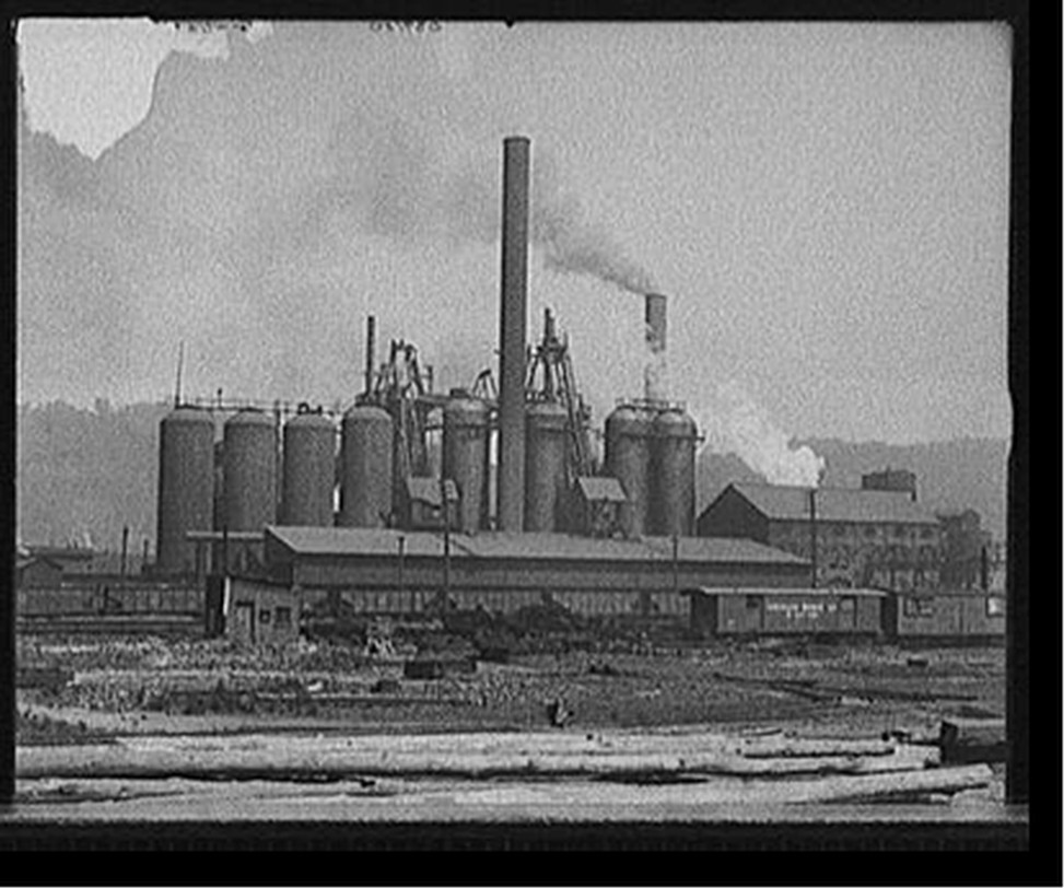 Vintage Photo Print - Pittsburgh - Carnegie Steel Company — historic print