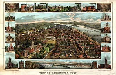 View of Harrisburg, Penn.