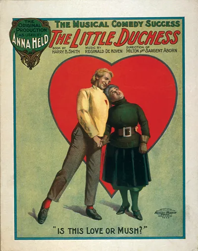 The Little Duchess, the Musical Comedy Success, Anna Held poster