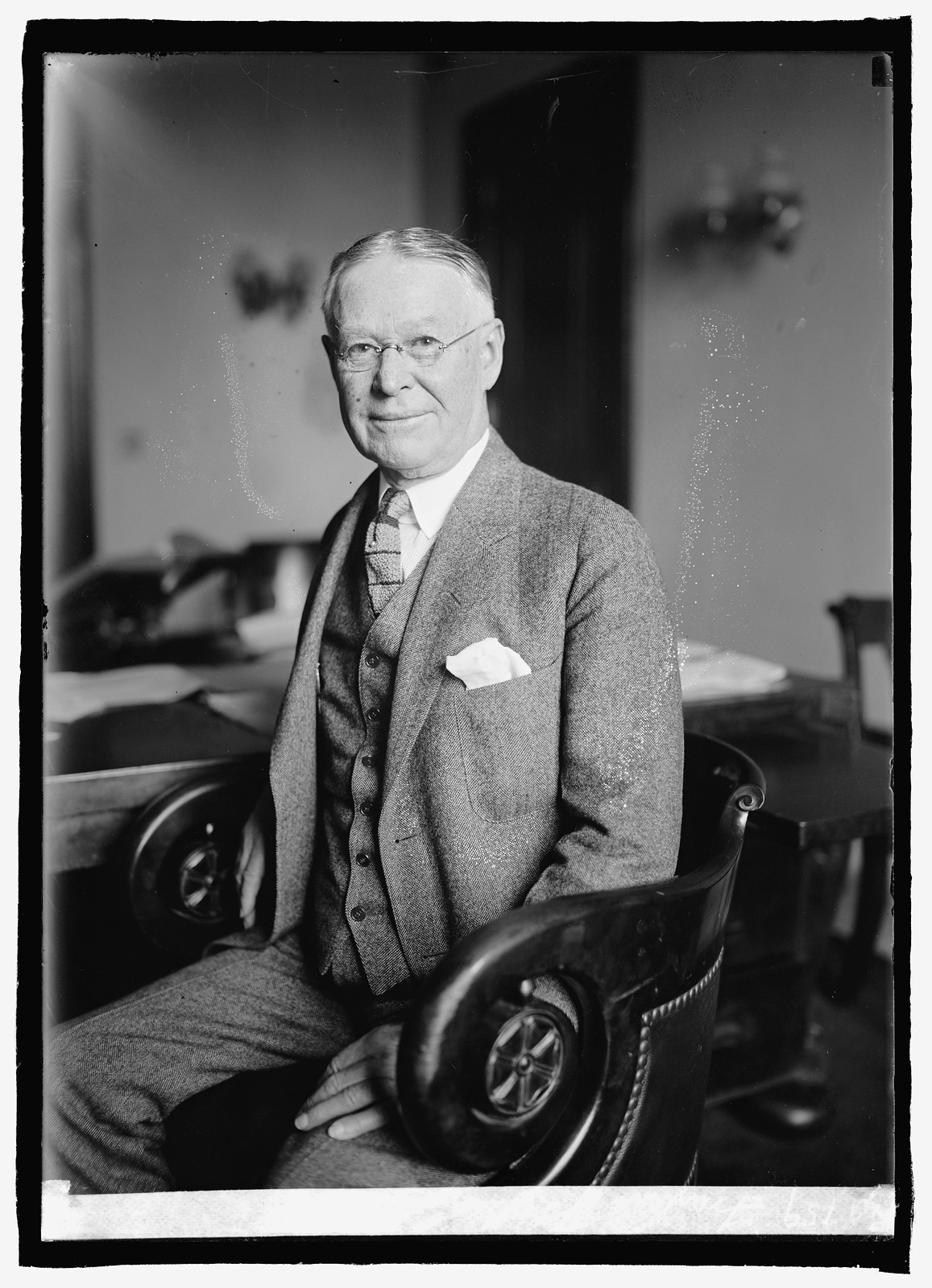 Francis J. Henry, 4/9/24, [19]24 April 9. — historic photograph