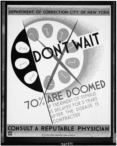 Dont wait - 70% are doomed if treatment of syphilis is delayed for 3 years after the