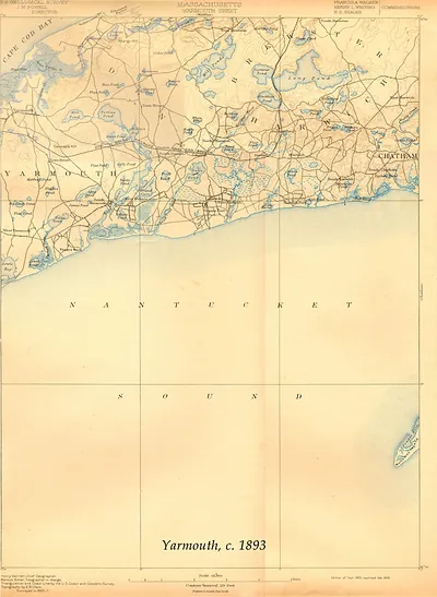 Yarmouth USGS, Massachusetts, 1893