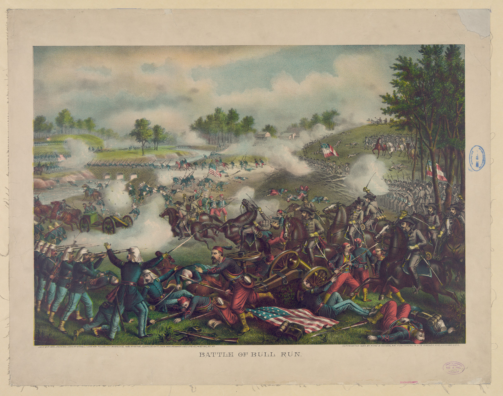 bull run — historic image