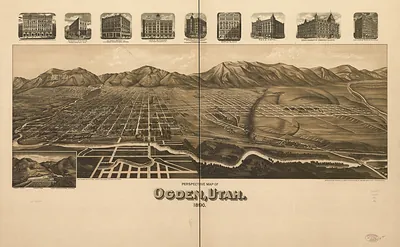 Ogden City, Utah, 1890
