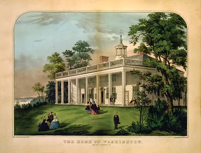 The home of Washington, Mount Vernon, Va.