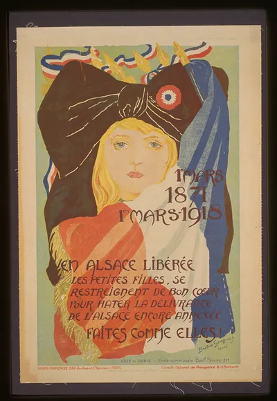 1er mars 1871 - 1er mars 1918: En Alsace libérée