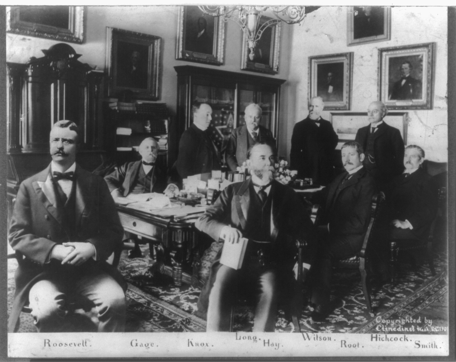 Theodore Roosevelt, Pres. U.S., c1901 Nov. 16. — historic photograph