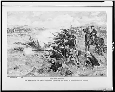 Battle of the Brandywine / F.C. Yohn ; drawn by F.C. Yohn.