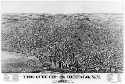 The city of Buffalo, N.Y. 1880