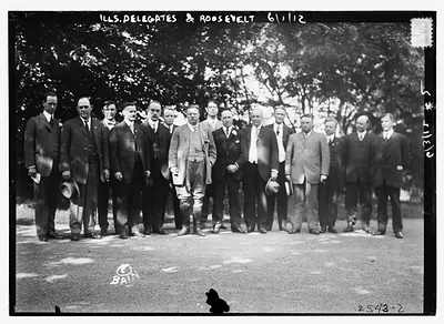 Ills. Delegates & Roosevelt, 6/1/12
