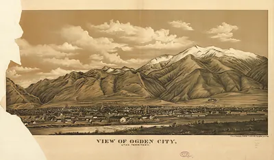 Ogden City, Utah, 1889