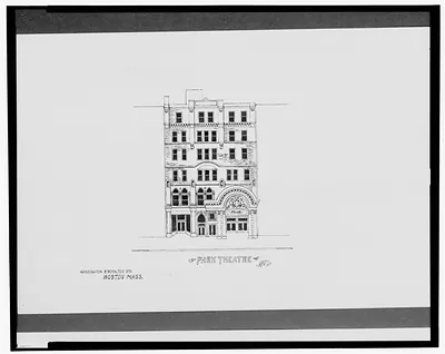 [Park Theatre, Washington St. and Boylston St., Boston, Massachusetts] / AFD 1929.