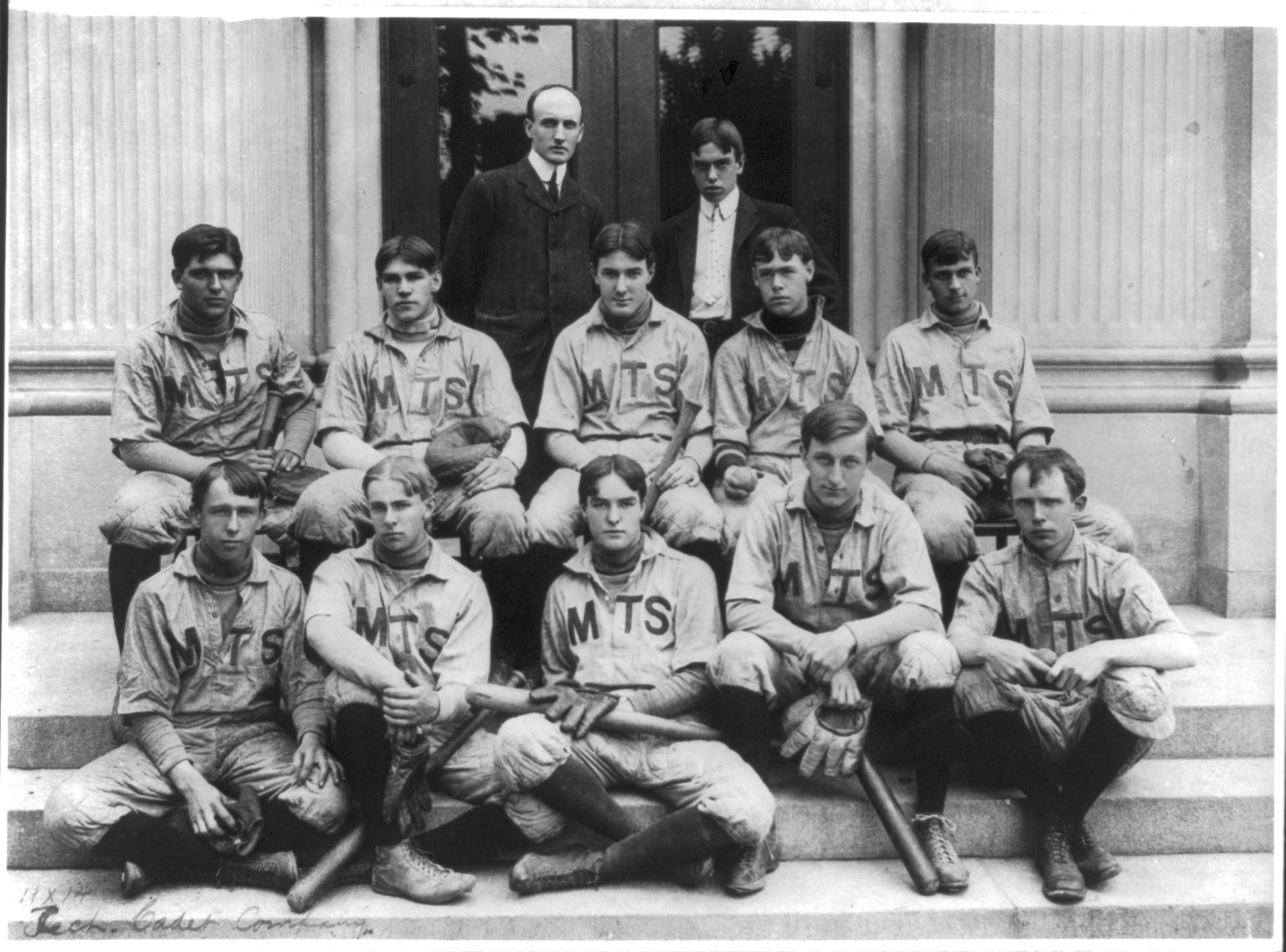 Tech Cadet Company"- baseball team", [between 1890 and 1950] — historic photograph
