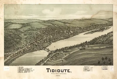 Tidioute, Pennsylvania, 1896