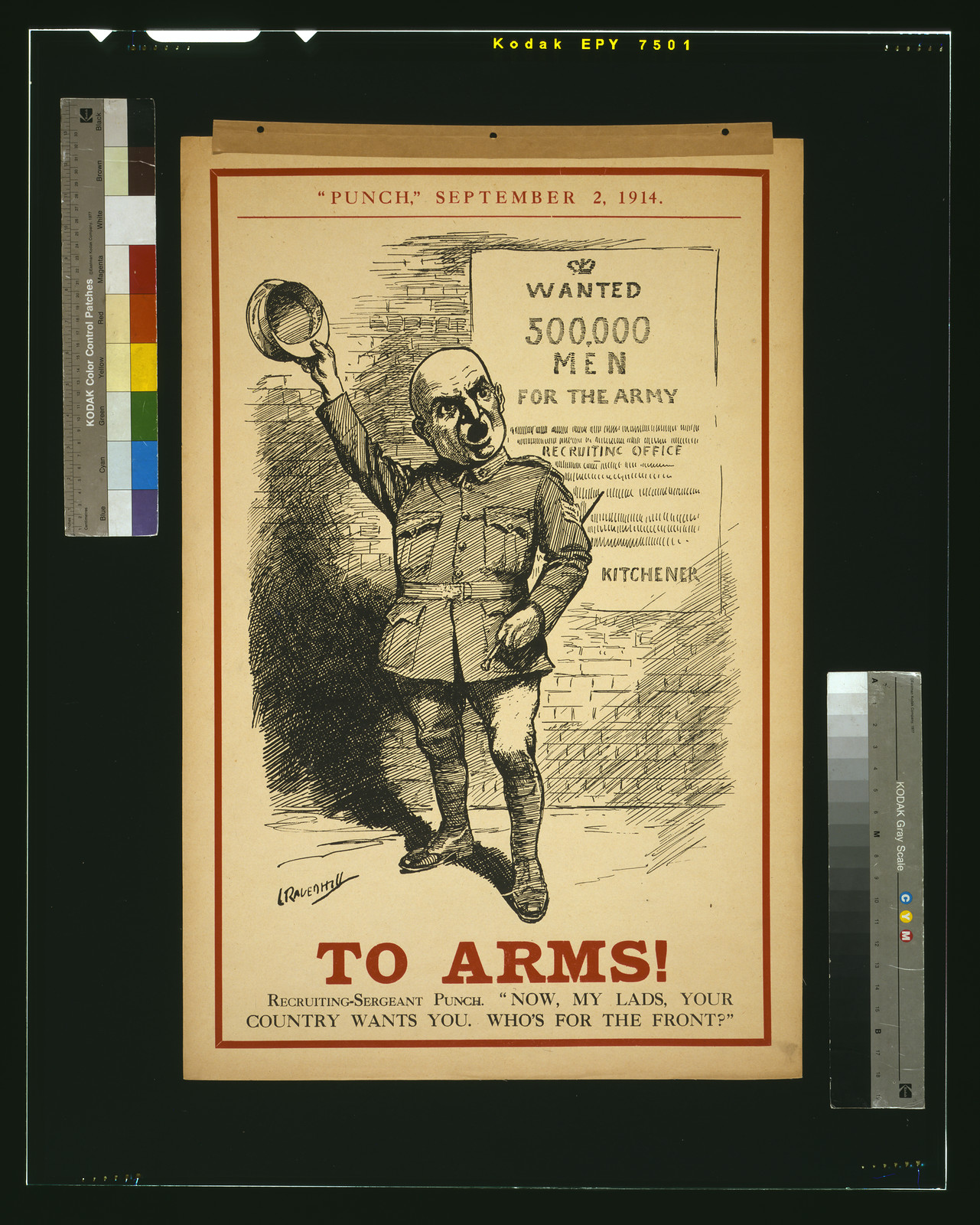 To arms! / L. Ravenhill., 1914 — vintage poster