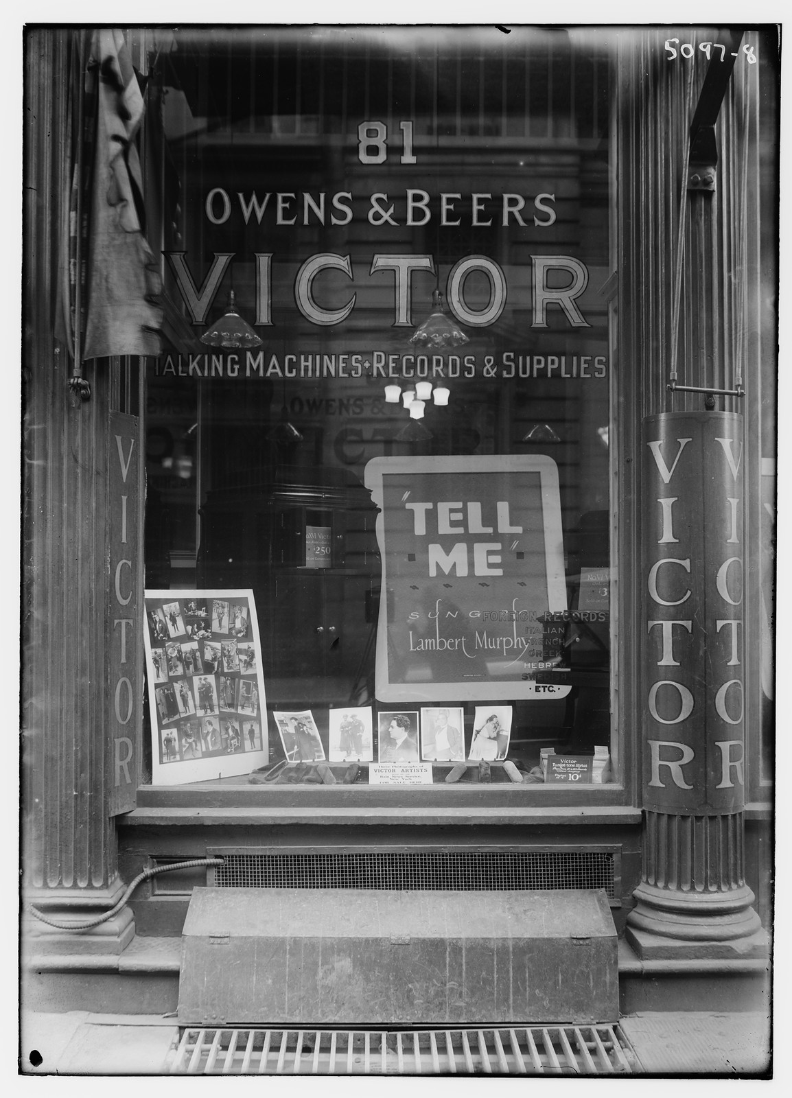 Victor Record Shop, n/a — historic photograph