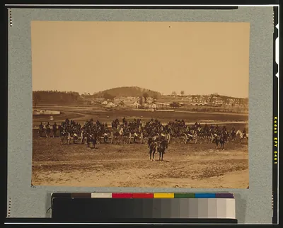 17th New York Battery Artillery Depot, Camp Barry, near Washington, D.C.