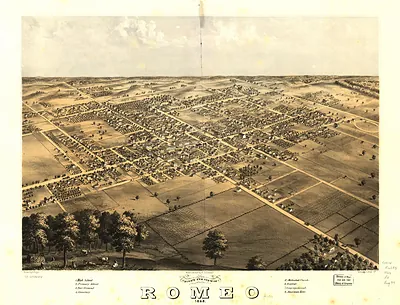 Romeo, Michigan, 1868