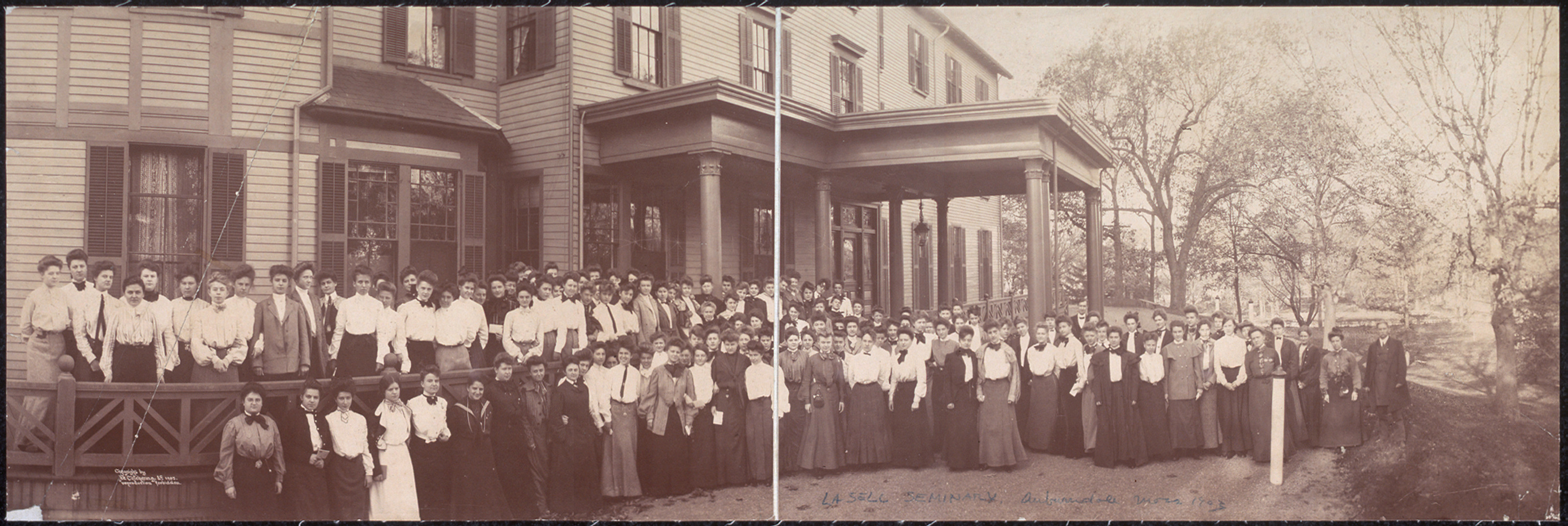 Lasell Seminary Auburndal, Massachusetts, 1903, 1903 — historic image