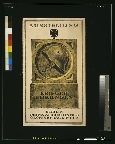 Ausstellung Kriegerehrungen / Bober.