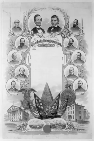 [Confederate certificate]