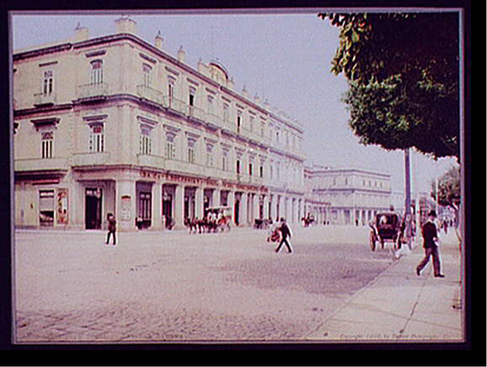Gran Hotel Inglaterra, Habana, c1900. — historic print