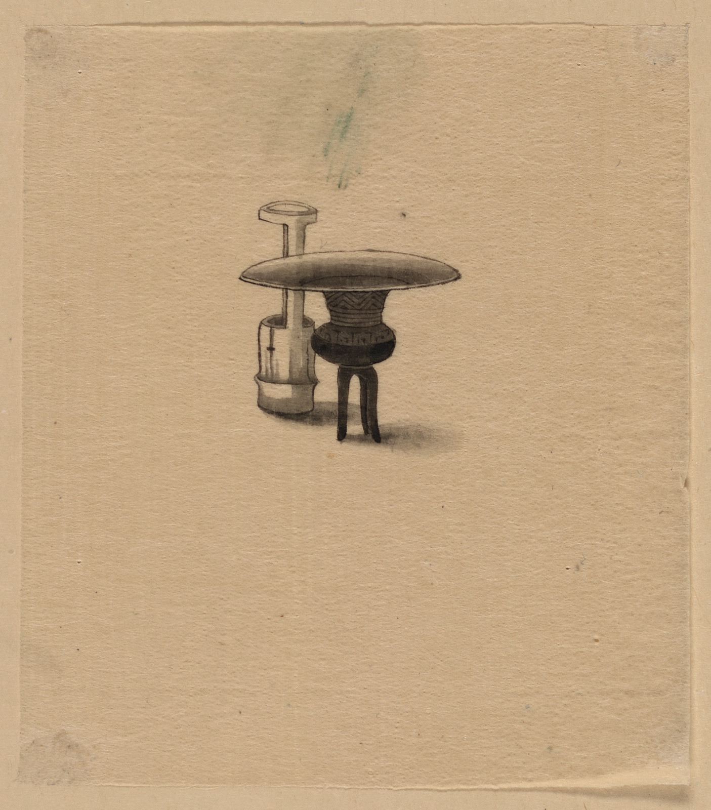 [Japanese drawing], 1750 — historic drawing