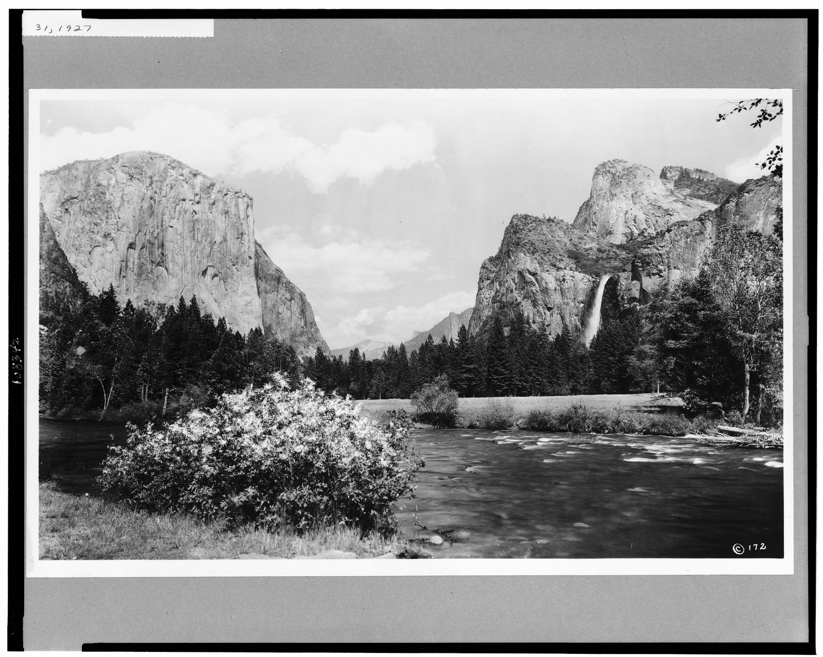 [Gate of the valley, Yosemite National Park, California], c1927. — historic photograph