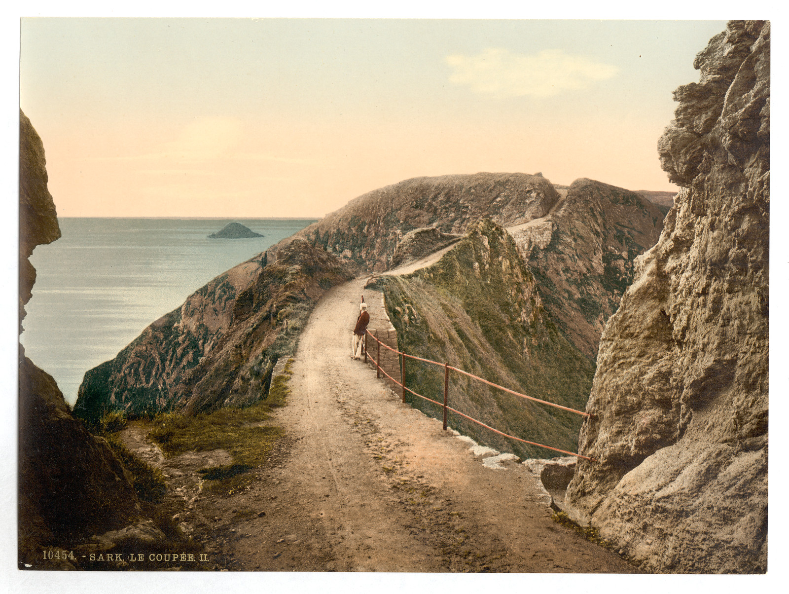 Sark the Coupee Channel Islands England, [between ca. 1890 and ca. 1900]. — historic print