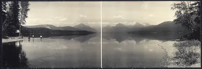 Lake McDonald 2 Glacier Park, Montana, 1915